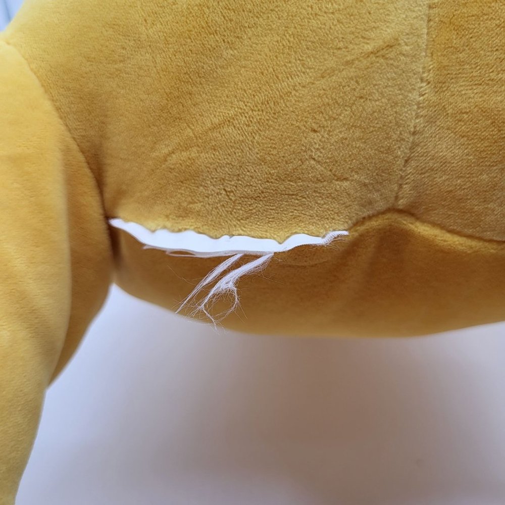 Disney Plush Yellow and Black Pluto Toy - Picture 3 of 14